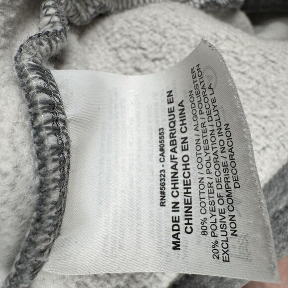 Jordan Sweatpants Women’s Medium Gray Tapered Spellout Athleisure Athletic - Picture 3 of 8